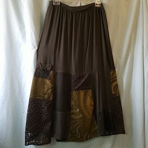Boho Patchwork Skirt